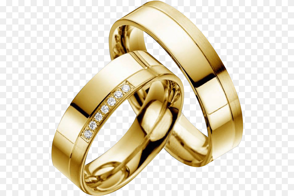 Gold Wedding Ring Men And Woman, Accessories, Jewelry, Treasure, Diamond Png