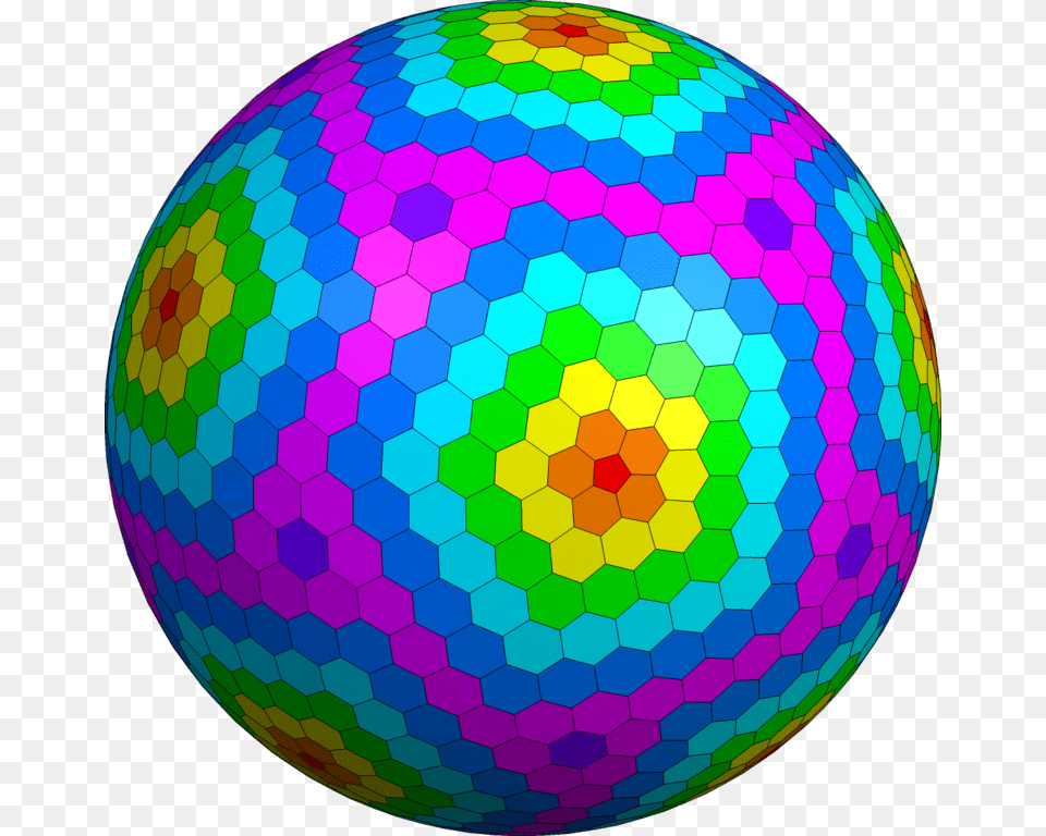 Goldberg Polyhedron 9 3 Circle, Sphere, Ball, Football, Soccer Free Png