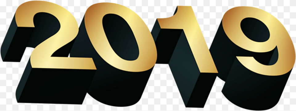 Golden 2019 3d Graphic Design, Number, Symbol, Text Png