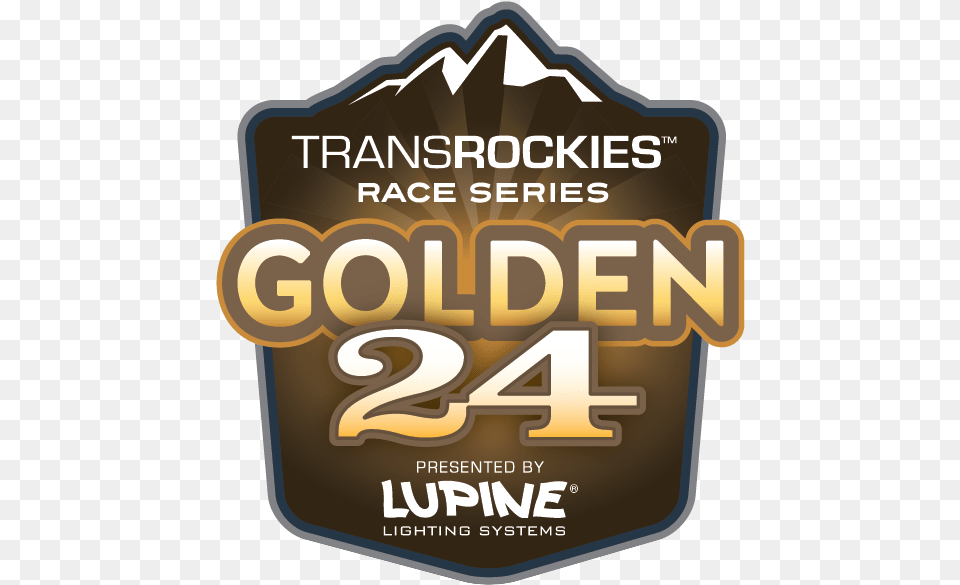 Golden 24 Logo C Presented By Lupine, Advertisement, Poster, First Aid, Symbol Free Png