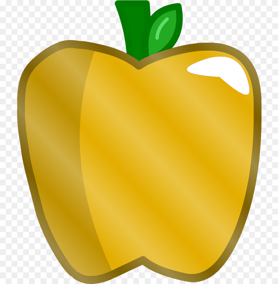 Golden Apple 2 Image Golden Apple Clipart, Food, Produce, Bell Pepper, Pepper Free Transparent Png