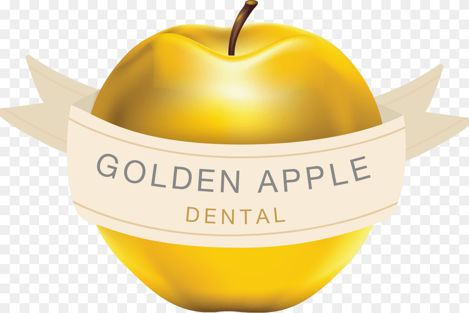 Golden Apple Dental Apple, Food, Fruit, Plant, Produce Png Image