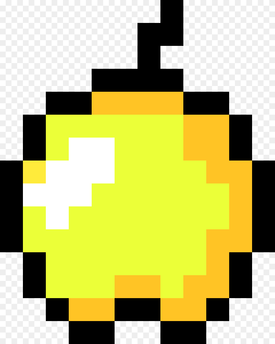 Golden Apple Light Bulb Minecraft Build, First Aid Free Png