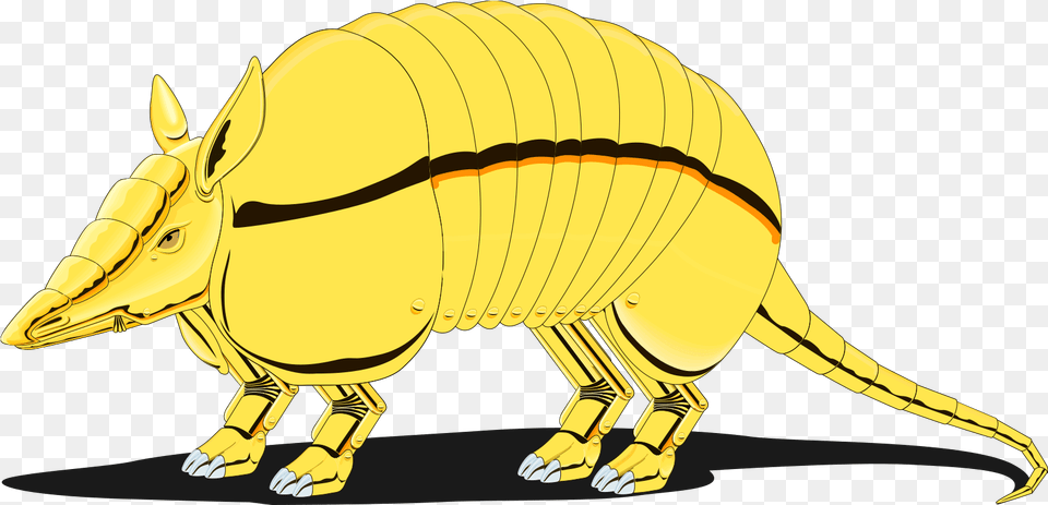 Golden Armadillo Clip Art Armadillo, Animal, Mammal, Wildlife, Kangaroo Free Png Download