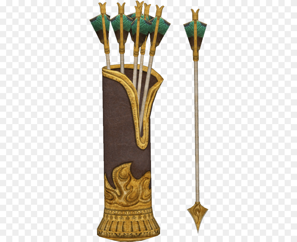 Golden Arrow Arrows Used In Mahabharata, Weapon, Quiver Free Png Download