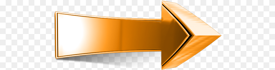 Golden Arrow Gold, Text Free Png