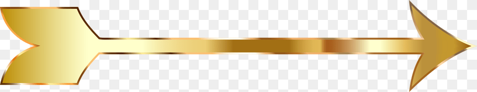 Golden Arrow No Background, Sword, Weapon, Gold, Text Png