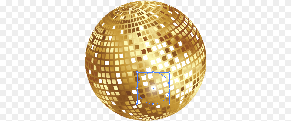 Golden Ball High Quality Gold Disco Ball No Background, Sphere, Astronomy, Outer Space, Planet Png Image
