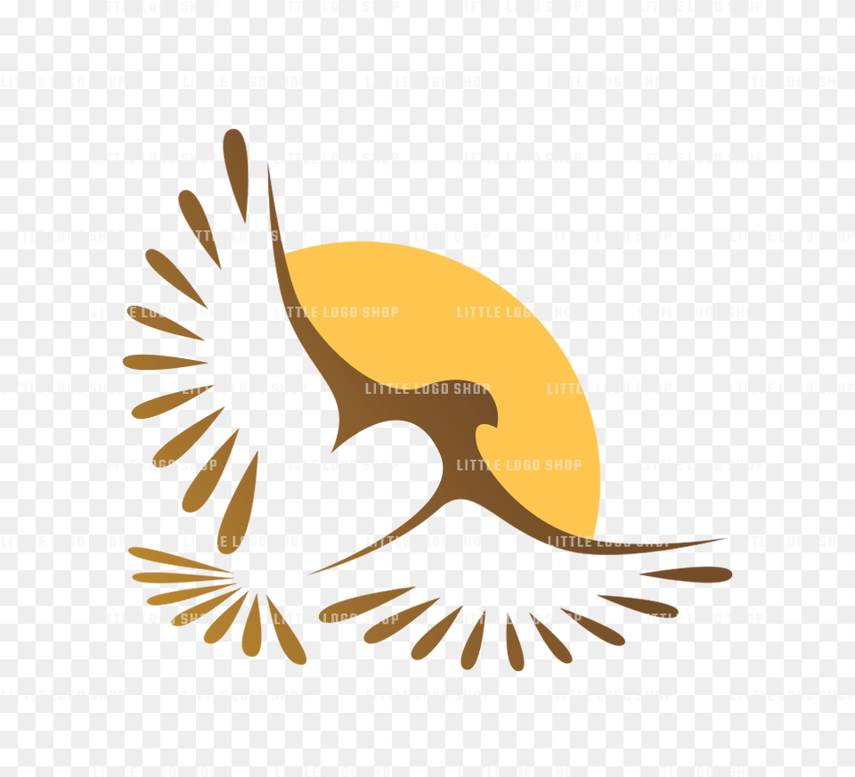 Golden Bird Logo, Animal, Mammal, Wildlife, Aardvark Free Png