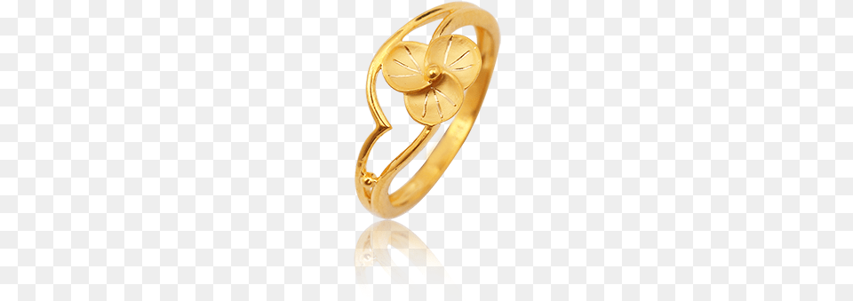 Golden Bloom Flower Ring Engagement Ring, Accessories, Earring, Gold, Jewelry Png