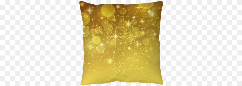 Golden Bokeh Vector Floor Pillow Cushion, Home Decor, Blackboard Png Image