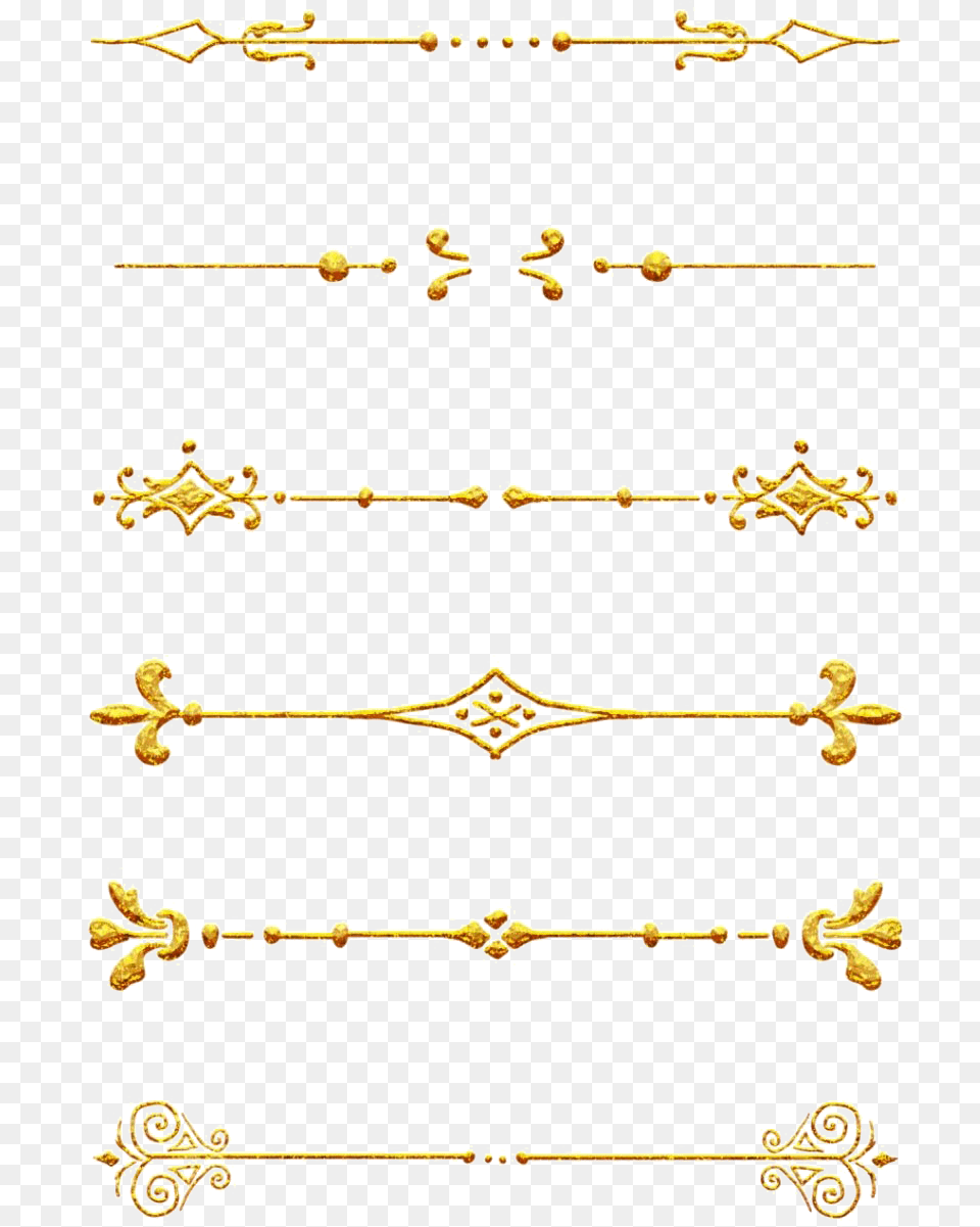 Golden Border Clipart Gold Line Border, Accessories, Jewelry Png Image
