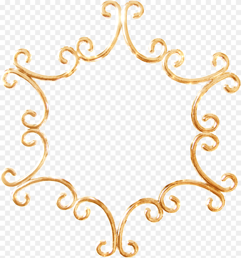 Golden Border Download Vector, Chandelier, Lamp, Oval Free Png