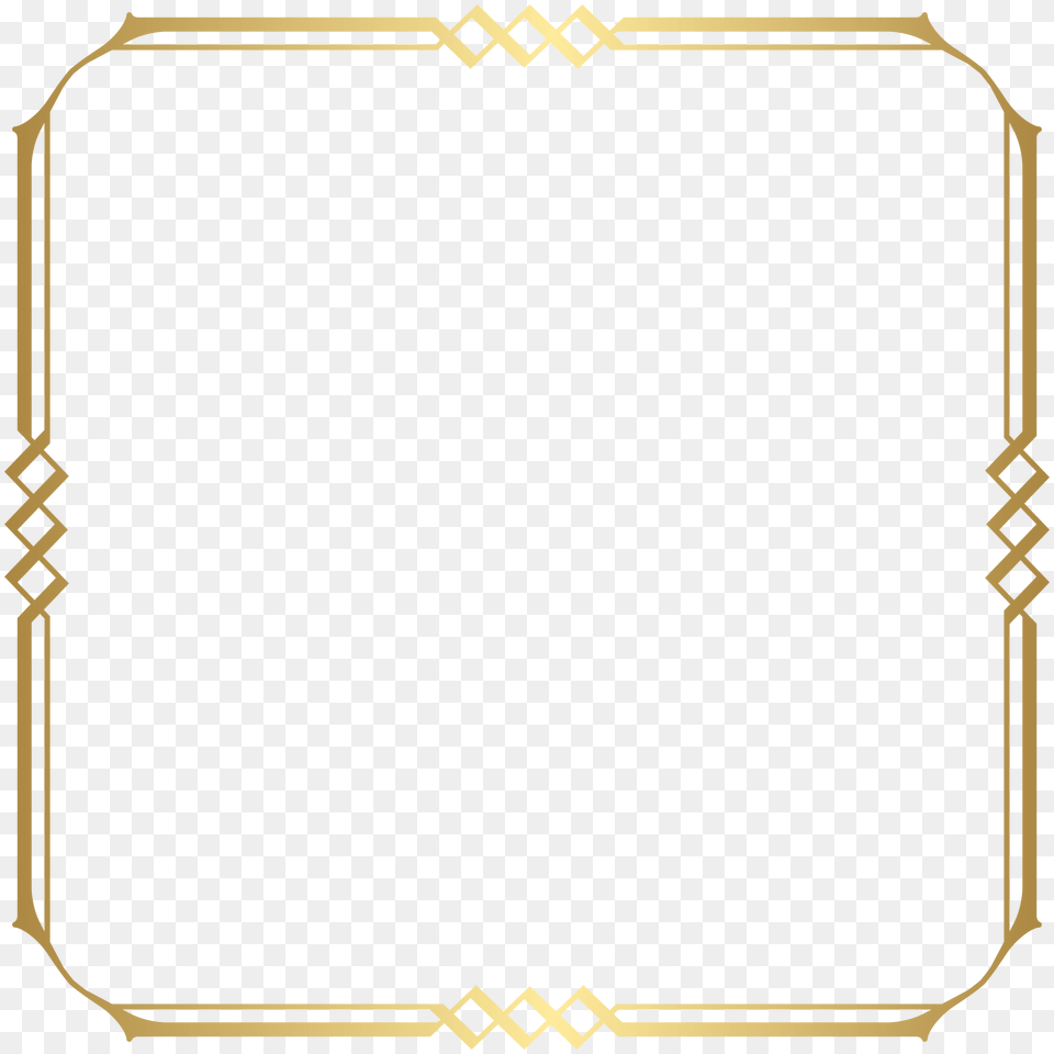Golden Border Frame Clip Art, Page, Text, White Board Free Transparent Png