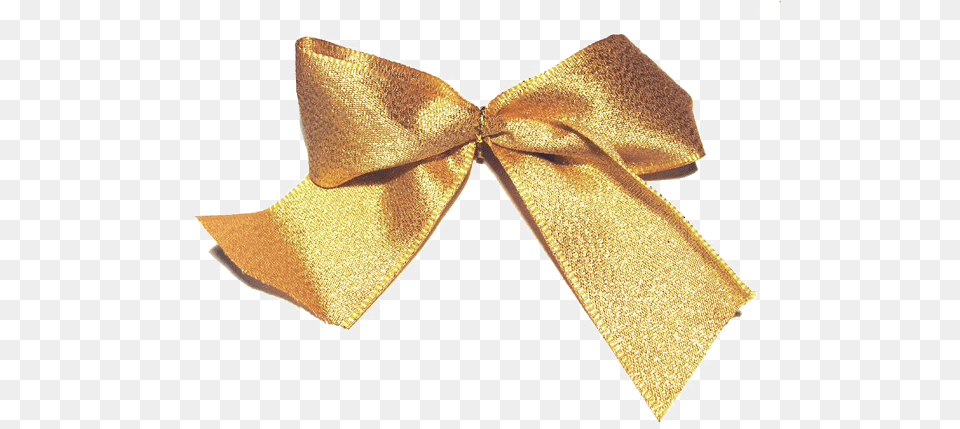 Golden Bow Transparent Real Golden Ribbon, Accessories, Formal Wear, Tie, Bow Tie Png