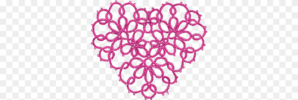 Golden Butterfly Heart Pattern Motif, Embroidery Free Png