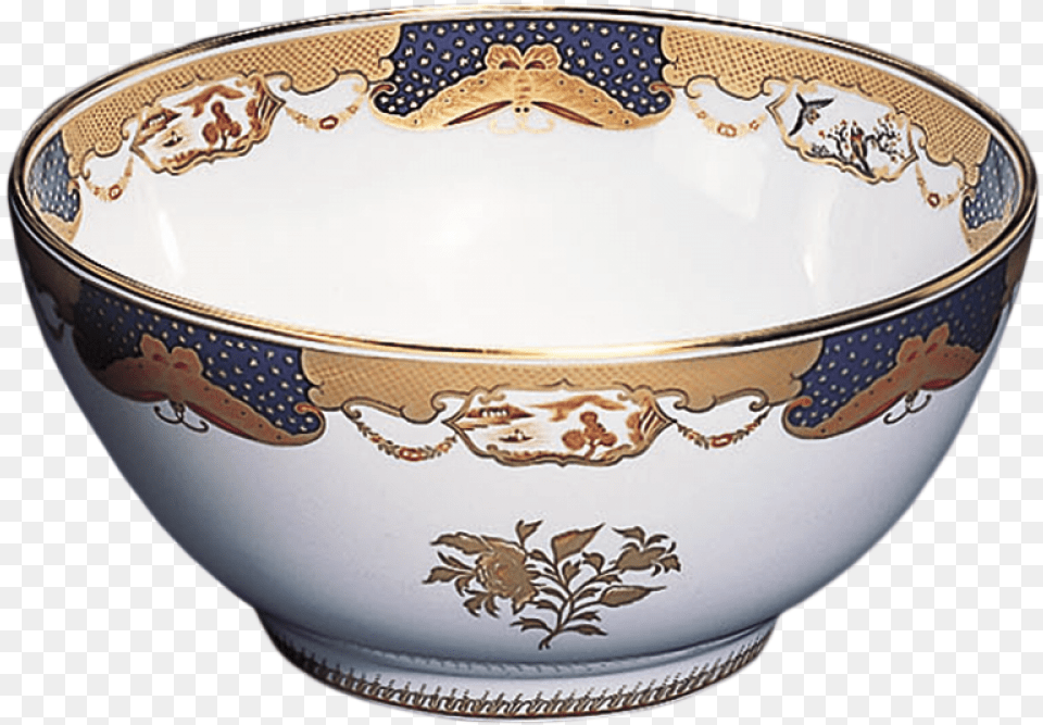 Golden Butterfly Round Bowl Ceramic, Art, Porcelain, Pottery, Soup Bowl Png Image