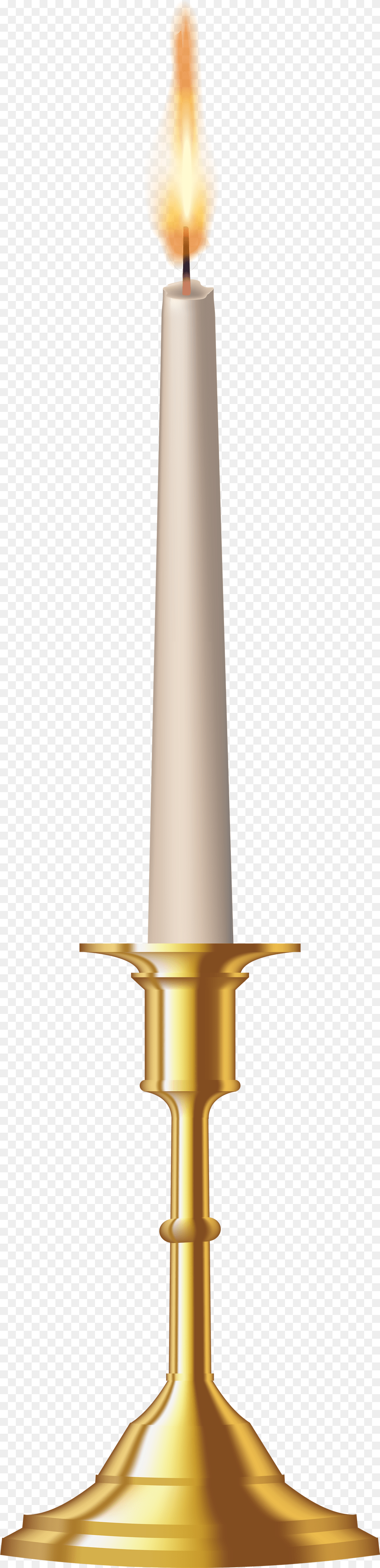 Golden Candlestick Clip Art Candle Stick, Festival, Hanukkah Menorah Free Transparent Png