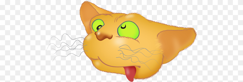 Golden Cat Emoji Messages Sticker, Body Part, Mouth, Person, Tongue Free Transparent Png