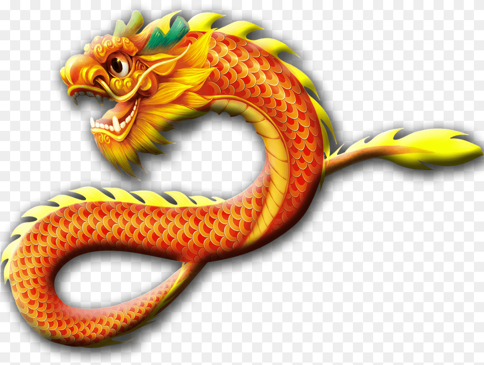 Golden Chinese Dragon High Definition Vector High Resolution Vector Png Image
