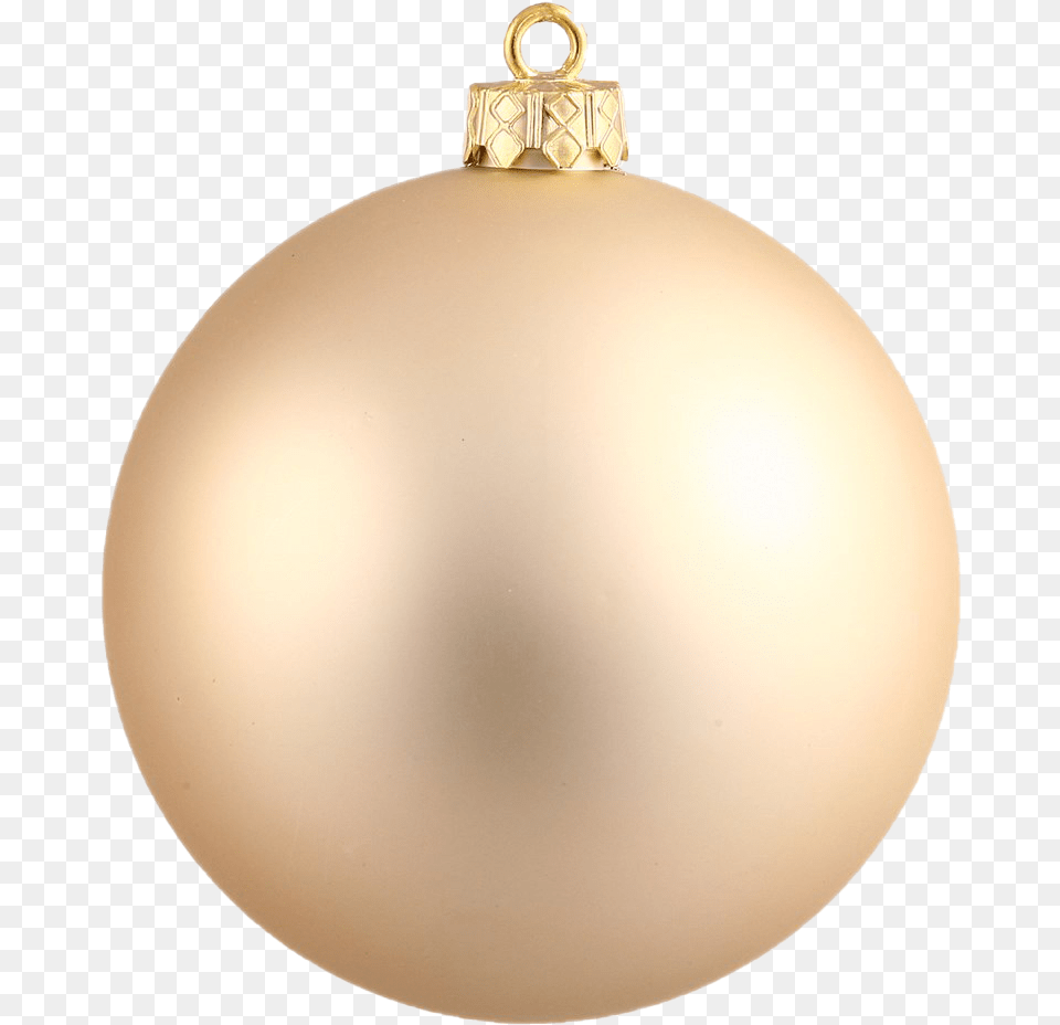 Golden Christmas Ball Transparent Christmas Tree Ornament, Accessories, Jewelry, Pearl Free Png Download