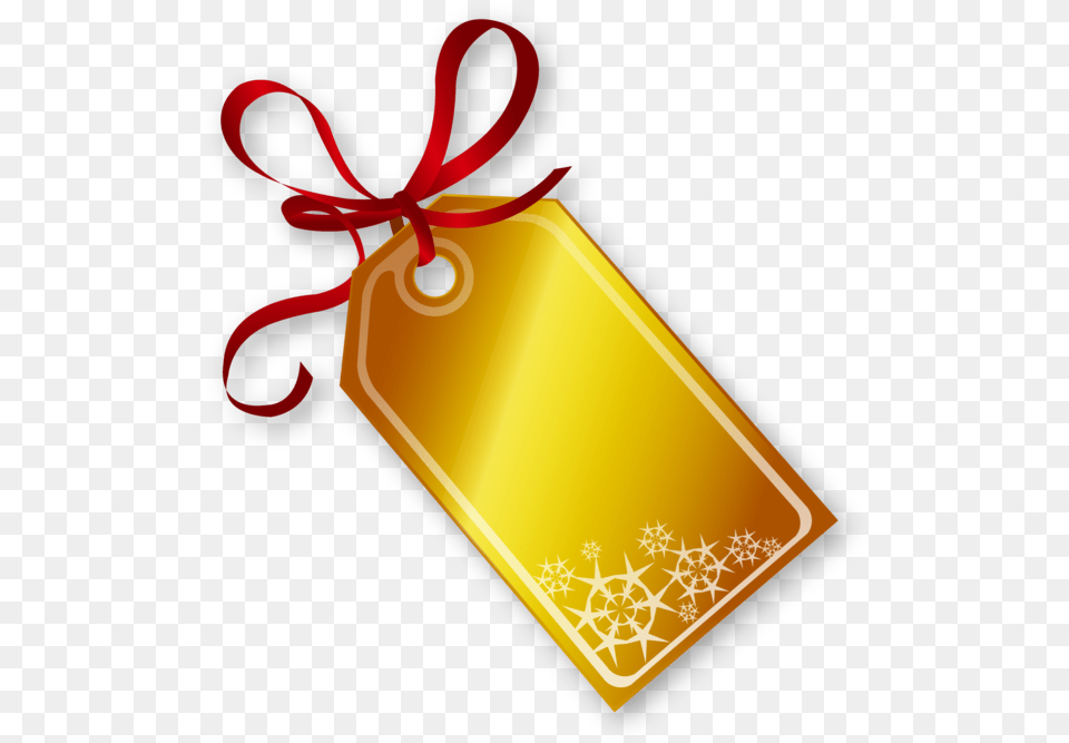 Golden Christmas Tag Golden Tag Design, Gold, Dynamite, Weapon Free Png Download