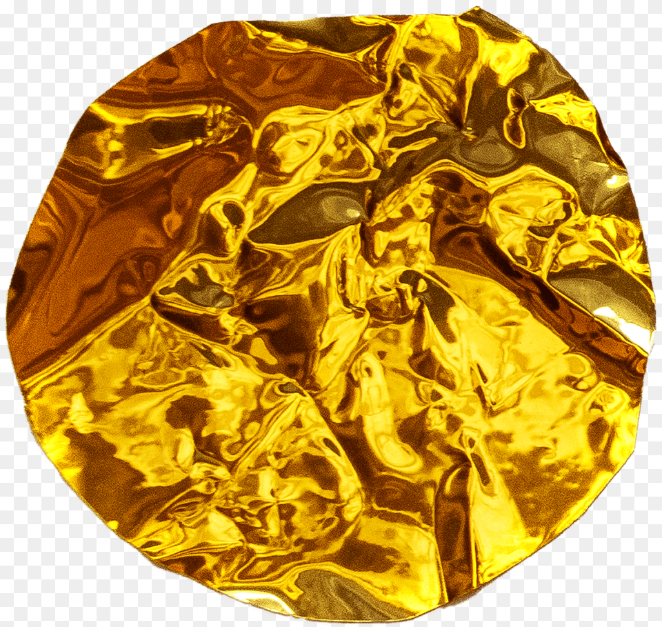 Golden Circle Foil Texture Frame Realistic Wrinkles Ref Portable Network Graphics, Aluminium, Face, Head, Person Free Png