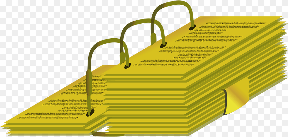 Golden Clipart, Bag, Paper, Text Free Png Download