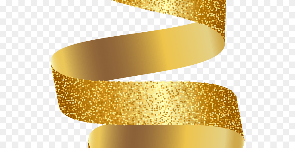 Golden Clipart Gold Ribbon Vector Celebration Hd Png Image