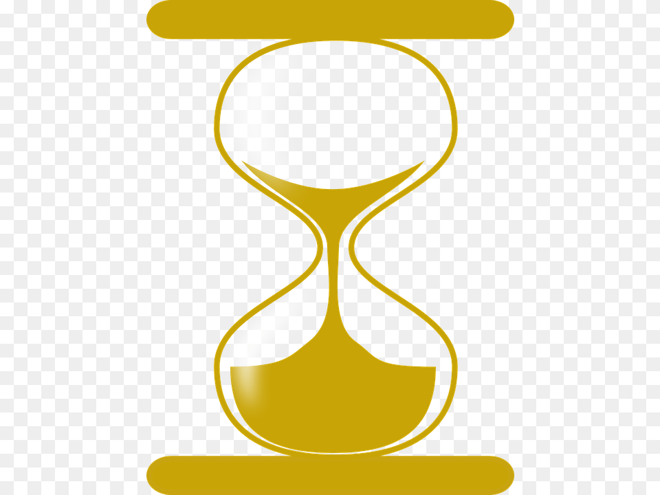 Golden Clipart Time Gold, Hourglass, Bow, Weapon Free Png Download