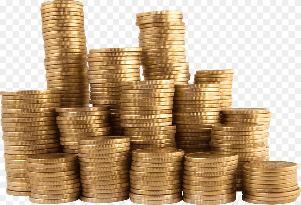 Golden Coins, Treasure, Coin, Money, Can Free Png Download