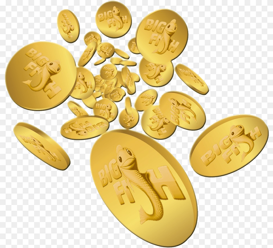 Golden Coins Pic Slots Coins, Gold, Treasure, Baby, Person Png Image