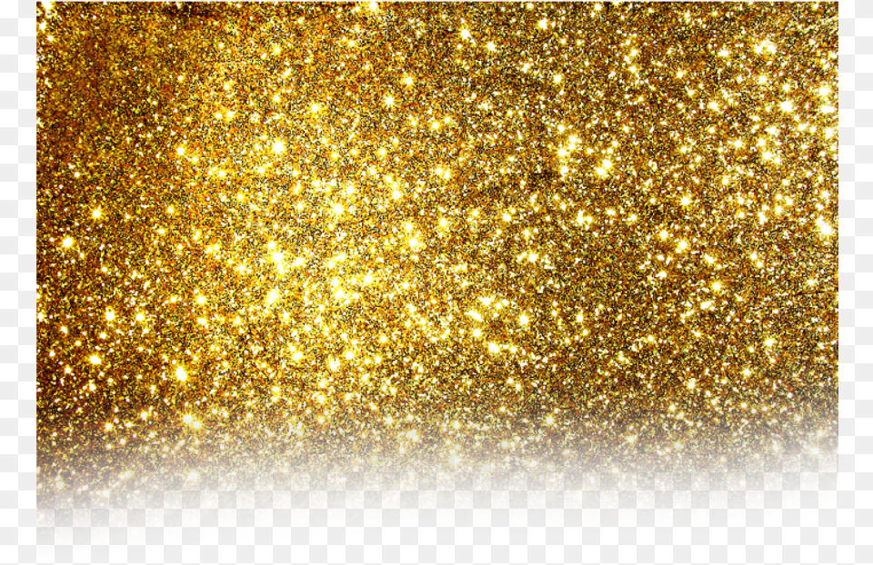 Golden Colour Transparent Background Sparkling Gold Glitter Free Png