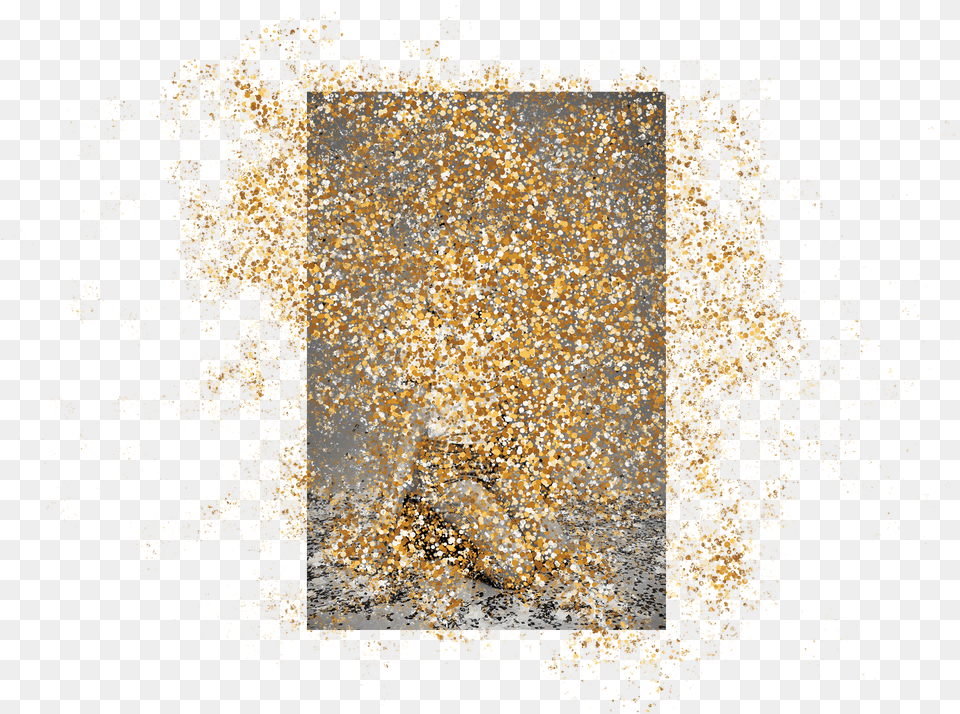 Golden Confetti, Paper, Plant, Pollen Free Png Download