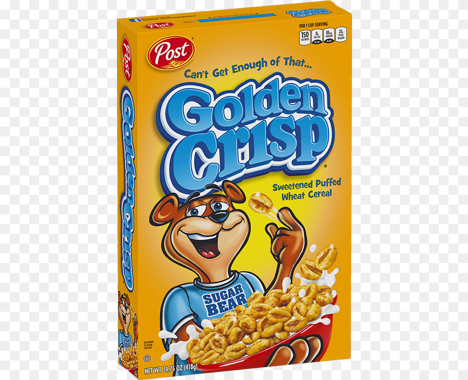 Golden Crisp Product Image Golden Crisp Cereal, Food, Snack, Ketchup Png
