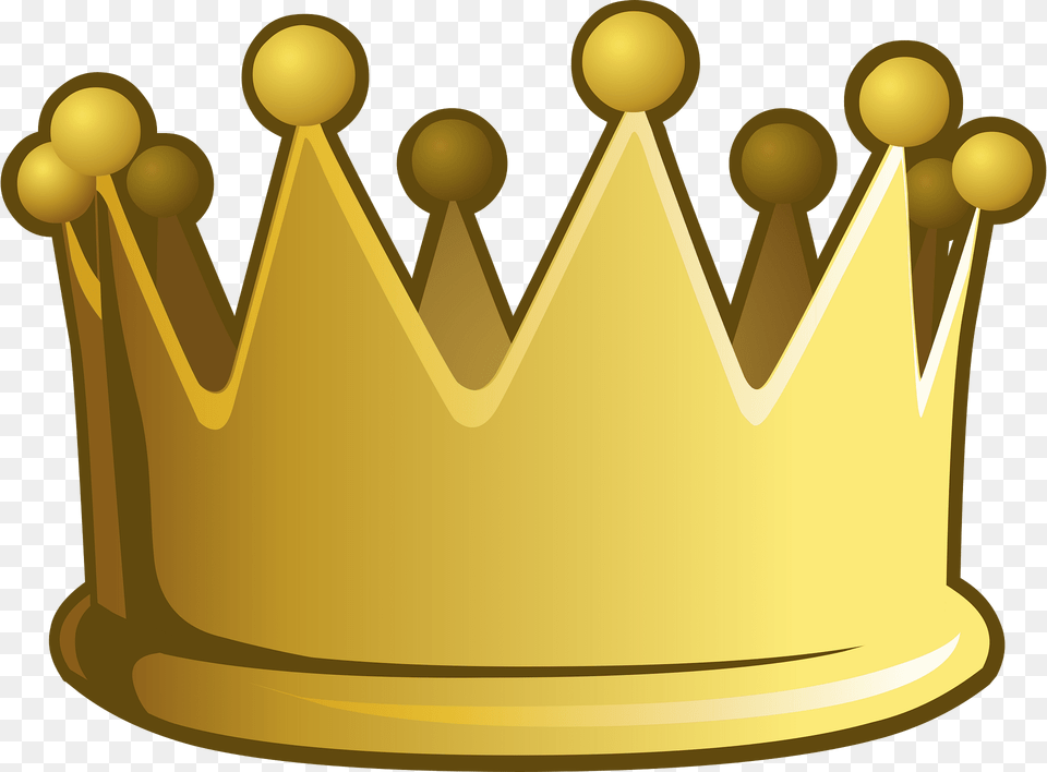 Golden Crown Clipart, Accessories, Jewelry, Gold, Festival Png