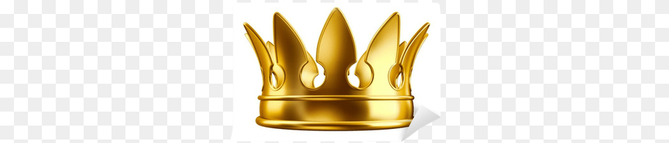 Golden Crown Wall Mural U2022 Pixers We Live To Change Golden Crown, Accessories, Jewelry, Clothing, Hardhat Png