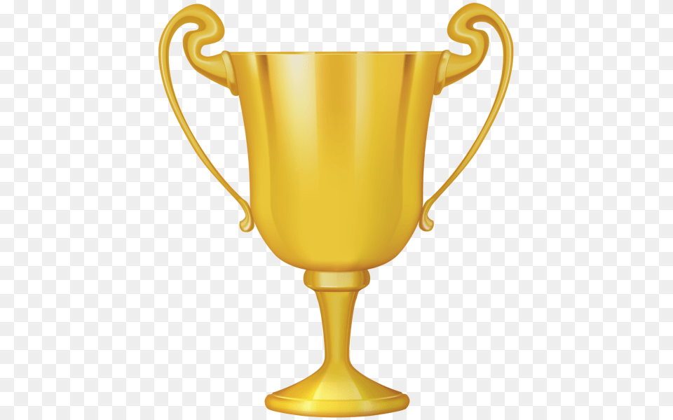 Golden Cup, Trophy, Smoke Pipe Free Png Download