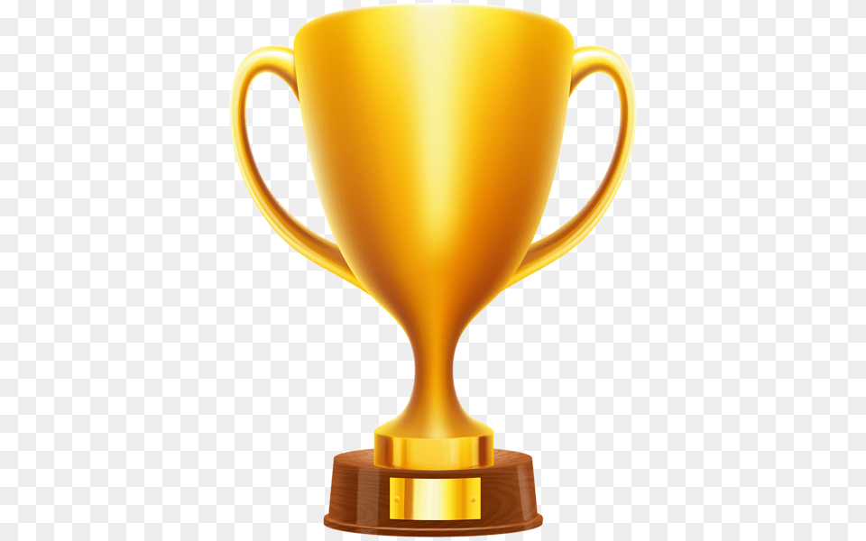 Golden Cup, Trophy, Tape Png