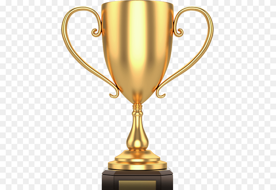 Golden Cup, Trophy, Smoke Pipe Free Transparent Png