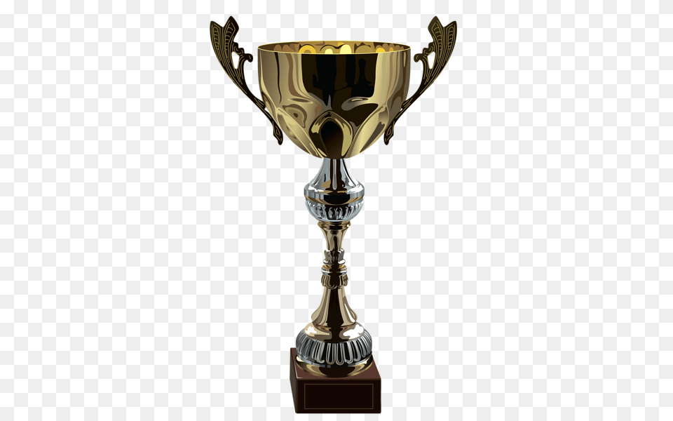 Golden Cup, Trophy, Smoke Pipe Free Transparent Png