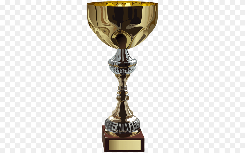 Golden Cup, Trophy, Glass, Smoke Pipe, Goblet Png Image