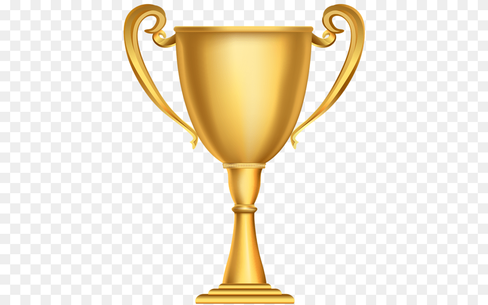 Golden Cup, Trophy, Smoke Pipe Free Transparent Png