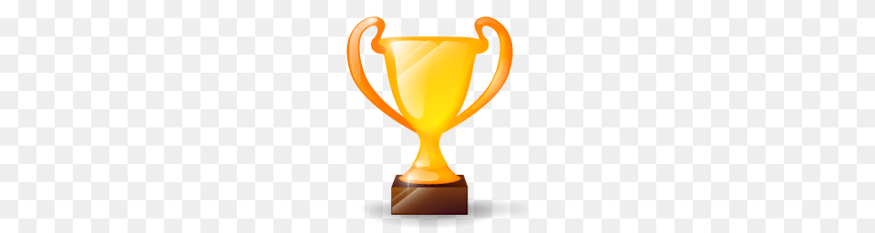 Golden Cup, Trophy, Smoke Pipe Png Image