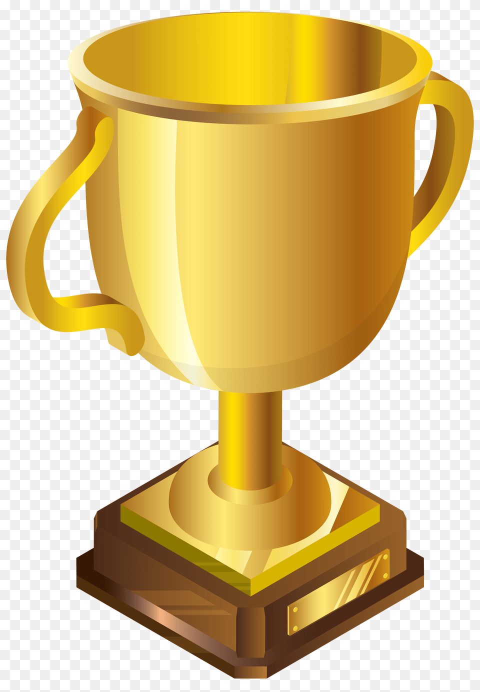 Golden Cup, Trophy, Mailbox Free Png Download