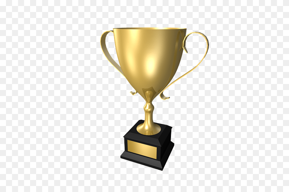 Golden Cup, Trophy, Smoke Pipe Png