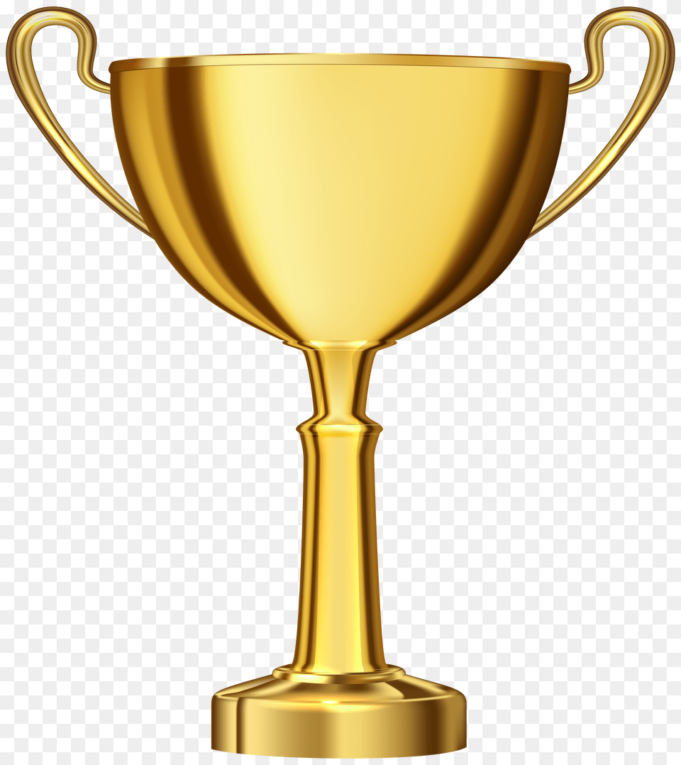 Golden Cup Award Clip, Trophy, Festival, Hanukkah Menorah Free Png Download