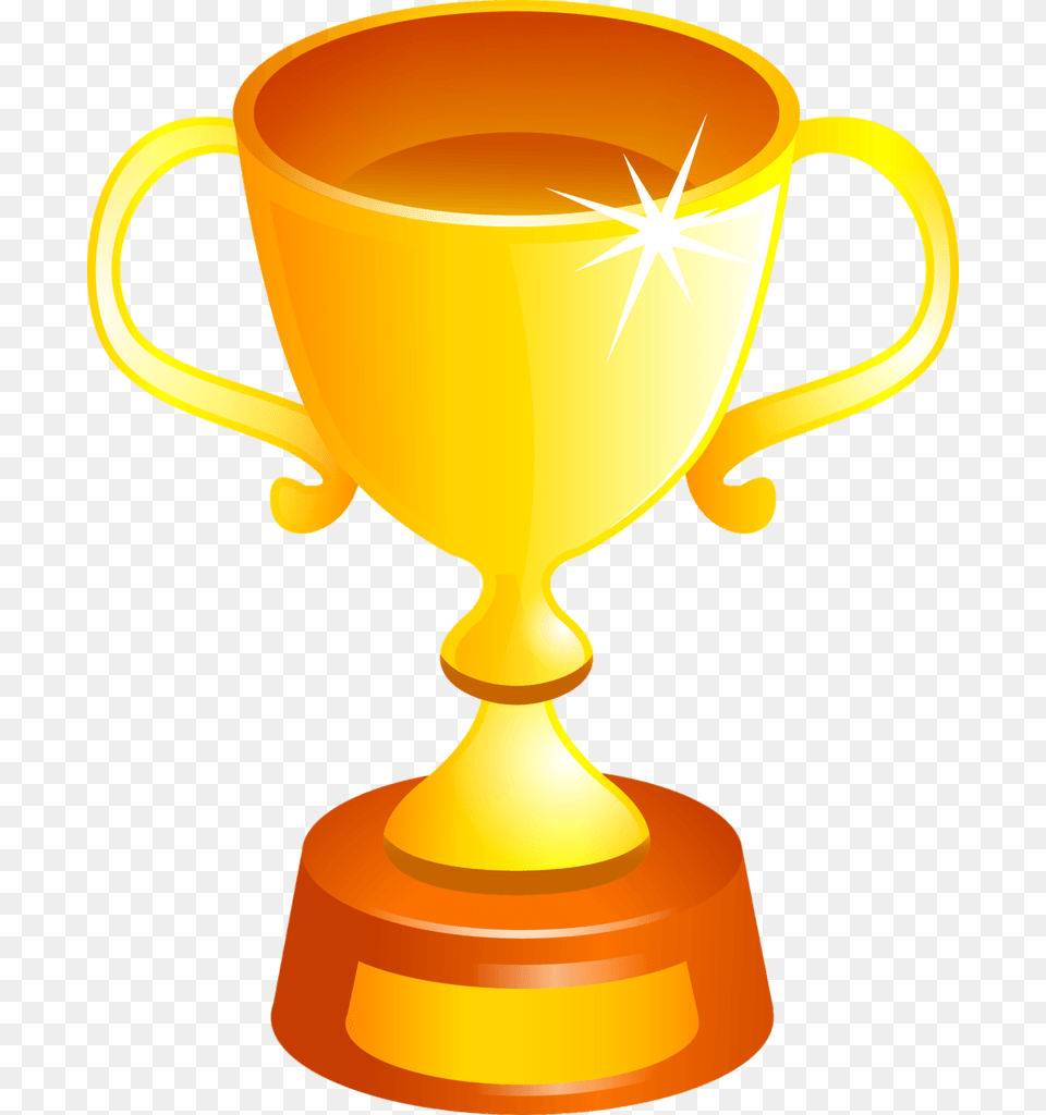 Golden Cup Illustration, Trophy Free Transparent Png