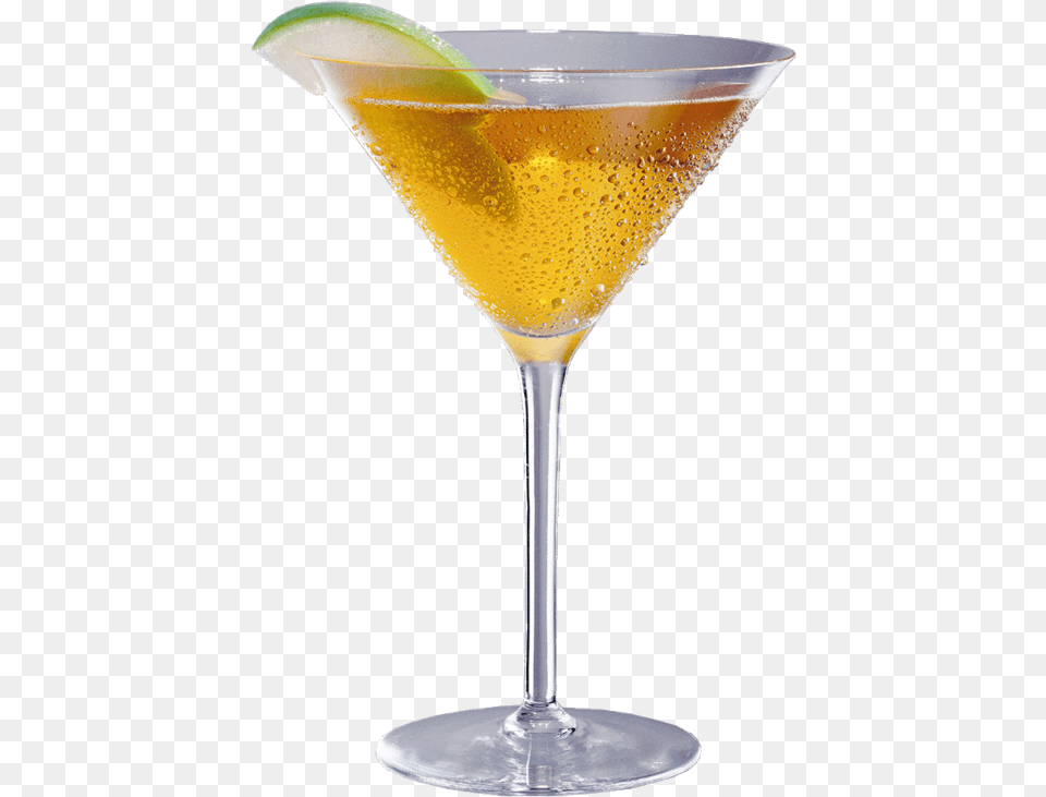 Golden Delicious Drink Of The Week Cocktail Apple, Alcohol, Beverage, Martini, Glass Free Transparent Png