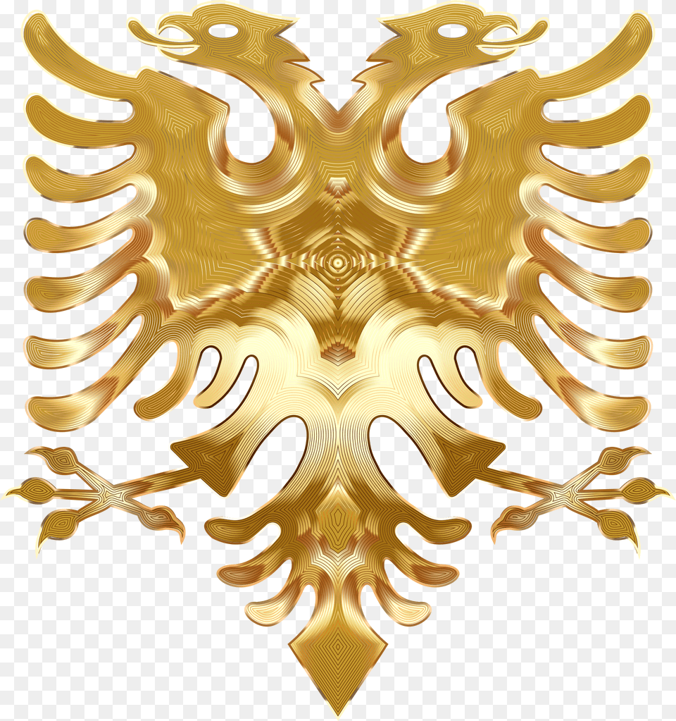 Golden Double Headed Eagle Clip Arts Double Headed Eagle Symbols, Emblem, Symbol Png